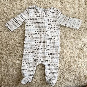 Footed zipper pajamas